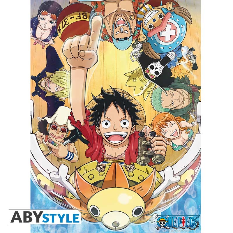 Poster One Piece New World Universo Funko Planeta de cómics mangas